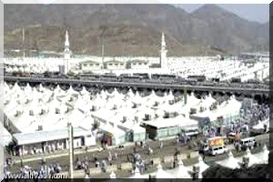  Nos pèlerins arrivent à Mina 