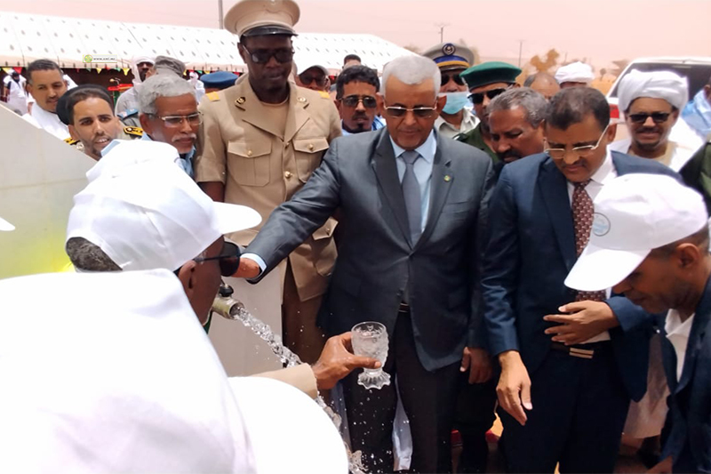 Le gouvernement investit plus d’un milliard d’ouguiyas pour doubler la production de l’eau potable à Atar