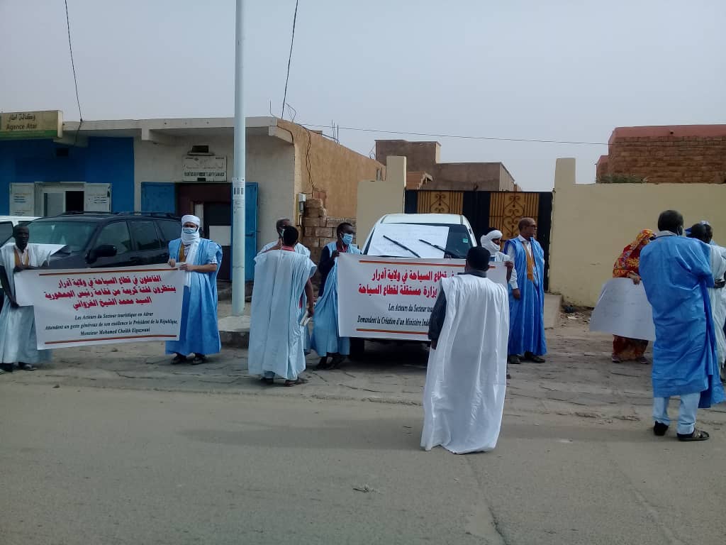 Atar : les acteurs touristiques manifestent pour réclamer leur part de la subvention 