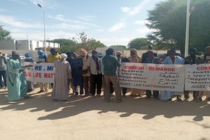 Sit-in CCVE : « nous n’acceptons plus que des ONG cartables parlent au nom des victimes que nous sommes»