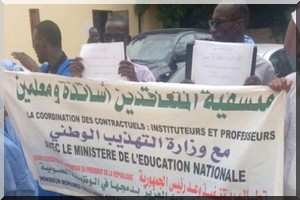 Zouerate : sit in des instituteurs qui réclament des primes