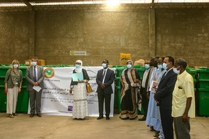 L’UE offre à la Mauritanie des équipements pour la destruction des déchets médicaux