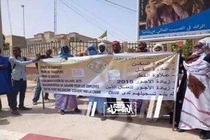 Les employés de l'hôpital 