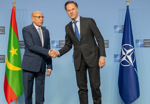 Entretiens stratégiques entre le Président mauritanien et le Secrétaire Général de l'OTAN