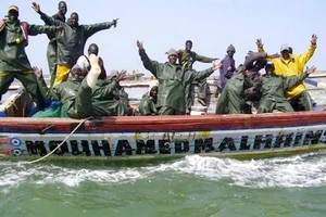 La manifestation des pêcheurs de Guet-Ndar à la Une