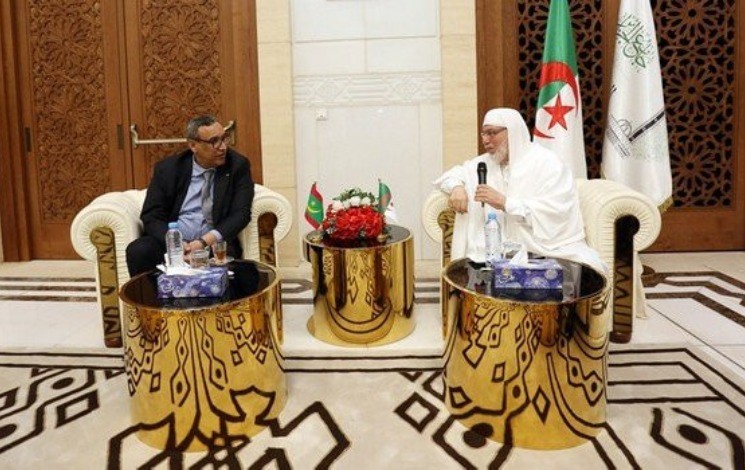 Le recteur de Djamaâ El-Djazaïr reçoit le ministre mauritanien de l'Enseignement supérieur